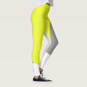 Gerichte Abstracte Leggings voor pasta Geel Geel K (Rechts)