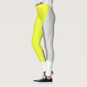 Gerichte Abstracte Leggings voor pasta Geel Geel K (Links)