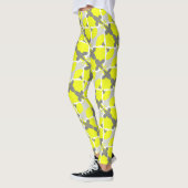 Gerichte Abstracte Leggings voor pasta Geel Geel K (Links)
