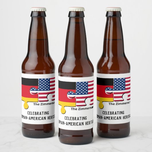 GERICHTE DUITSE AMERIKAANSE BIER ETIKET (Flessen)