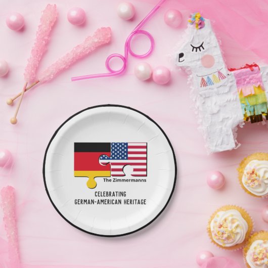 GERICHTE DUITSE AMERIKAANSE PAPIEREN BORDJE (Feest)