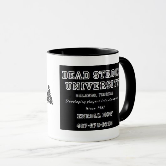 Gerichte en onverdiende koffie-Mok Mok (Voorkant rechts)