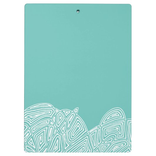 Gerichte golven klembord (Achterkant)