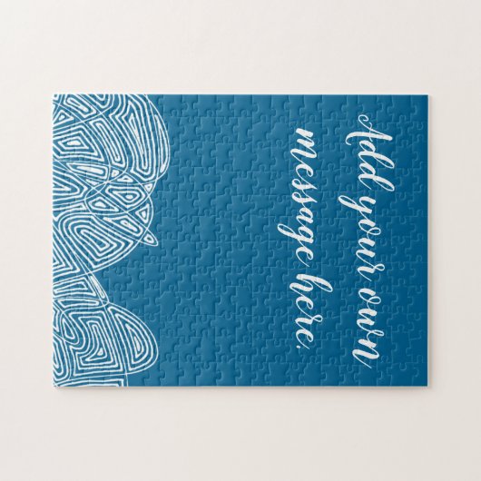 Gerichte golven legpuzzel (Horizontaal)