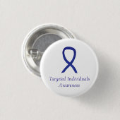 Gerichte individuele bewustmakingsribbon aangepast ronde button 3,2 cm (Voorkant /achterkant)