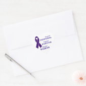 Gerichte Individuen Bewustzijn Overlevende Krijger Hart Sticker (Envelop)