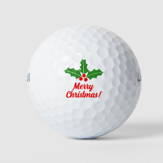 Gerichte kerstcadeaudoos voor speciale golfbal golfballen (Voorkant)