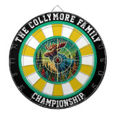 Gerichte Moose in Forest Design Dartbord (Voorkant)