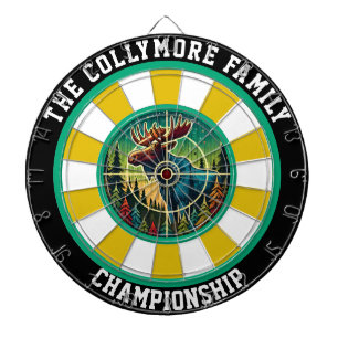 Gerichte Moose in Forest Design Dartbord