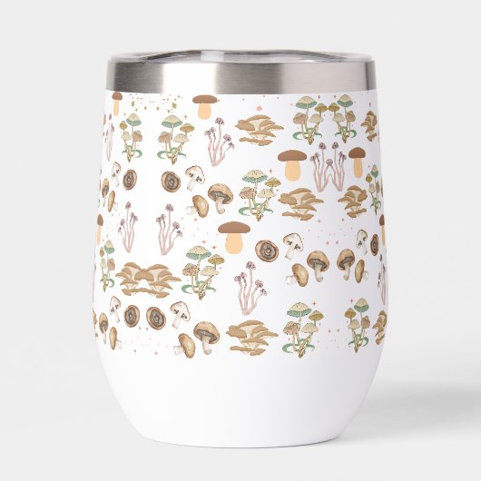 Gerichte paddenstoelen (Achterkant)