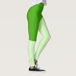 Gerichte pasta-kleuren Happy Green-Leggings Leggings