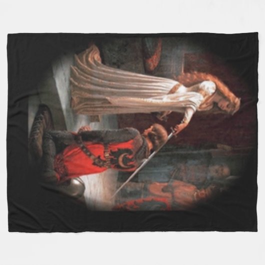 GERIDDERD FLEECE DEKEN (Voorkant (Horizontaal))