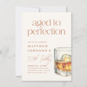 Gerijpt tot Perfectie Whiskey Verjaardag Kaart (Voorkant)