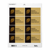 Gerijpt tot perfectie | Whisky-viering Etiket (Full Sheet)