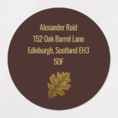 Gerijpt tot perfectie | Whisky-viering Labels (Design 1)