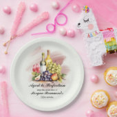 Gerijpt tot Perfectie Wijn Thema 50ste Verjaardags Papieren Bordje (Feest)