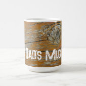 Gerijpte houtnerf plank koffiemok (Center)