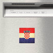  gerijpte Kroatische vlag Magneet (Insitu (Vaatwasser))