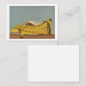 gerijpte schil notitiekaartje (Voorkant / Achterkant)