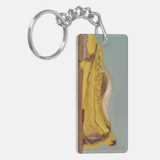 gerijpte schil sleutelhanger (Voorkant Links)