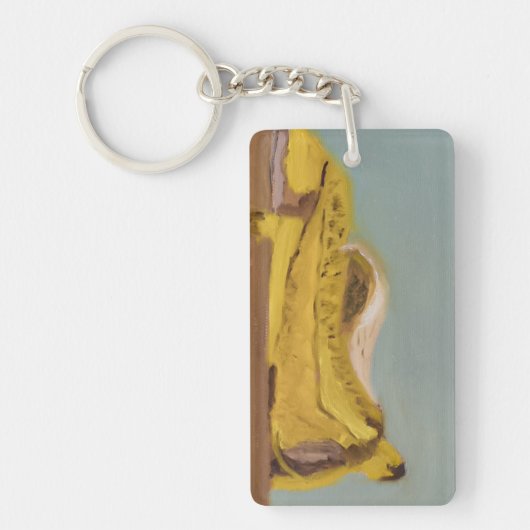 gerijpte schil sleutelhanger (Voorkant)