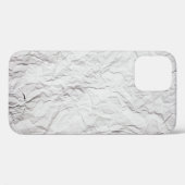Gerimpelde papiertextuur, gedetailleerde achtergro Case-Mate iPhone case (Achterkant (horizontaal))