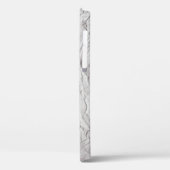 Gerimpelde papiertextuur, gedetailleerde achtergro Case-Mate iPhone case (Achterkant / Links)