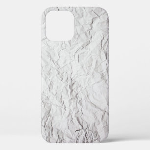 Gerimpelde papiertextuur, gedetailleerde achtergro Case-Mate iPhone case