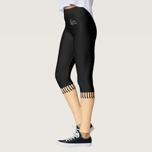 Geringde illusie Leggings (Links)