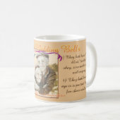 "Geripediatrische gordels" Koffiemok (Voorkant rechts)