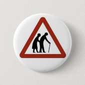Geripediatrische verpleegkundige Button (Voorkant)