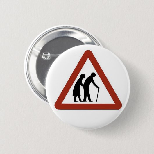Geripediatrische verpleegkundige Button (Voorkant /achterkant)
