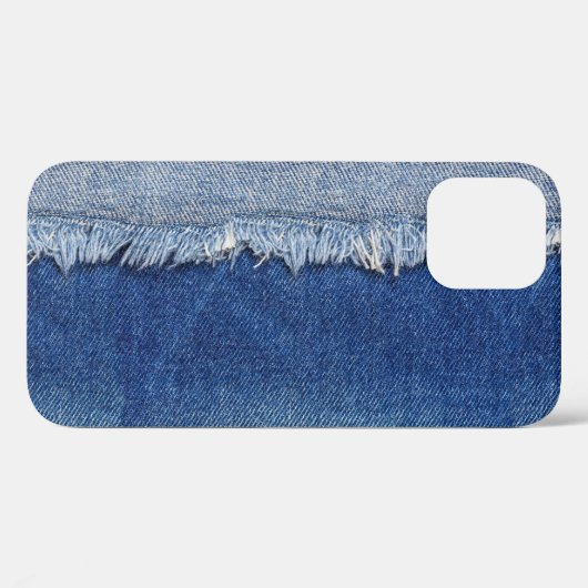 Geripte denim jeans stof achtergrond Case-Mate iPhone case (Achterkant (horizontaal))