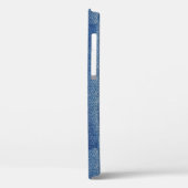 Geripte denim jeans stof achtergrond Case-Mate iPhone case (Achterkant / Links)