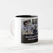 Gerlachfest Tweekleurige Koffiemok (Voorkant links)