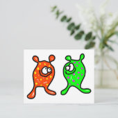 Germ Buddies Briefkaart (Staand voorkant)