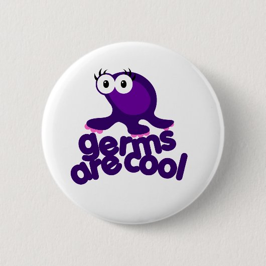 Germ is Cool Ronde Button 5,7 Cm (Voorkant)