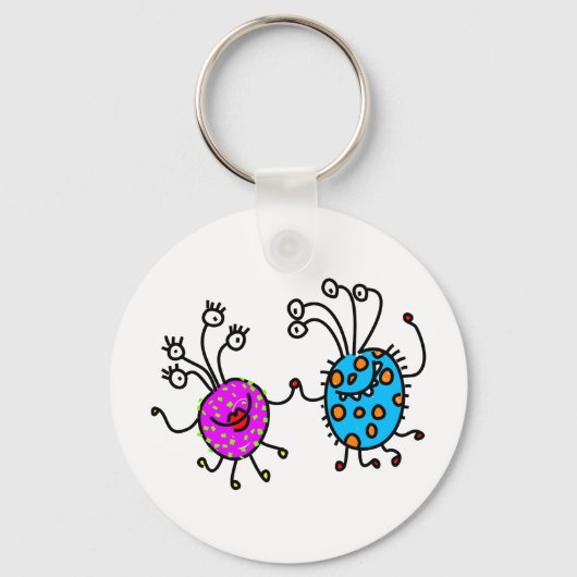 Germ Love Sleutelhanger (Voorkant)