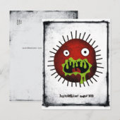 Germ lunatik. Briefkaart (Voorkant / Achterkant)