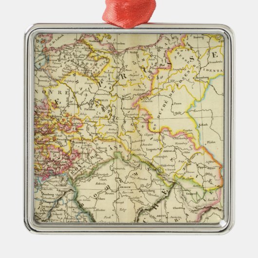 Germaanse Confederatie 2 Metalen Ornament (Voorkant)