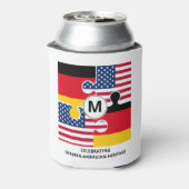 GERMAN AMERICAN Monogram Blikjeskoeler (Blikje Achterkant)