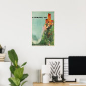 German Art Germany Travel Poster SAS Print  (Thuiskantoor)