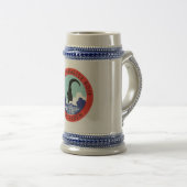 German Beer Stein Bierpul (Voorkant rechts)