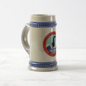 German Beer Stein Bierpul (Voorkant links)