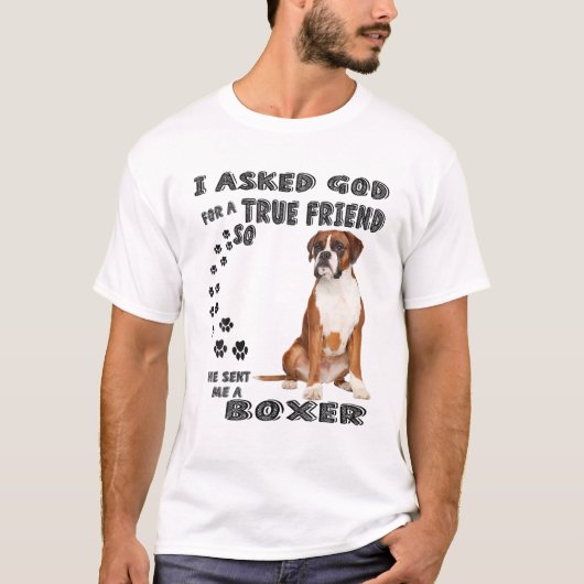 German Boxer Quote mam Dad Lover Print, Deutscher T-shirt (Voorkant)