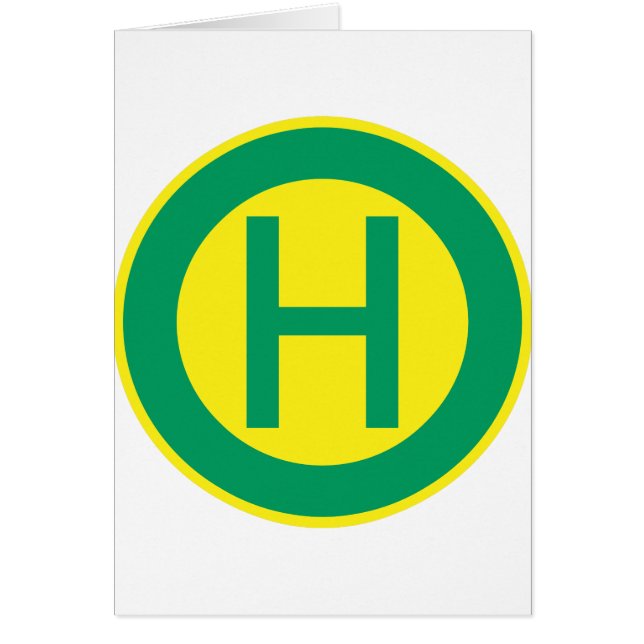 German Bus and Tram Stop sign Haltestelle (Voorkant)