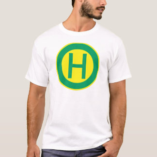 German Bus and Tram Stop sign Haltestelle T-shirt