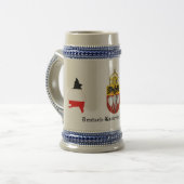 German Cameroon Stein Bierpul (Voorkant links)