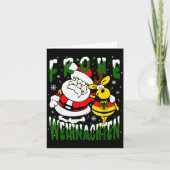 German Christmas Germany Frohe Weihnachten Frohlic Kaart (Voorkant)