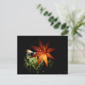 German Christmas Market Star Lantern Feestdagenkaart (Staand voorkant)